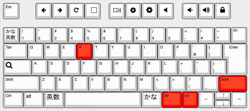 ログイン画面から初期化