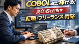 COBOLはまだ稼げる？レガシー需要で年収アップする転職戦略【未経験〜経験者】