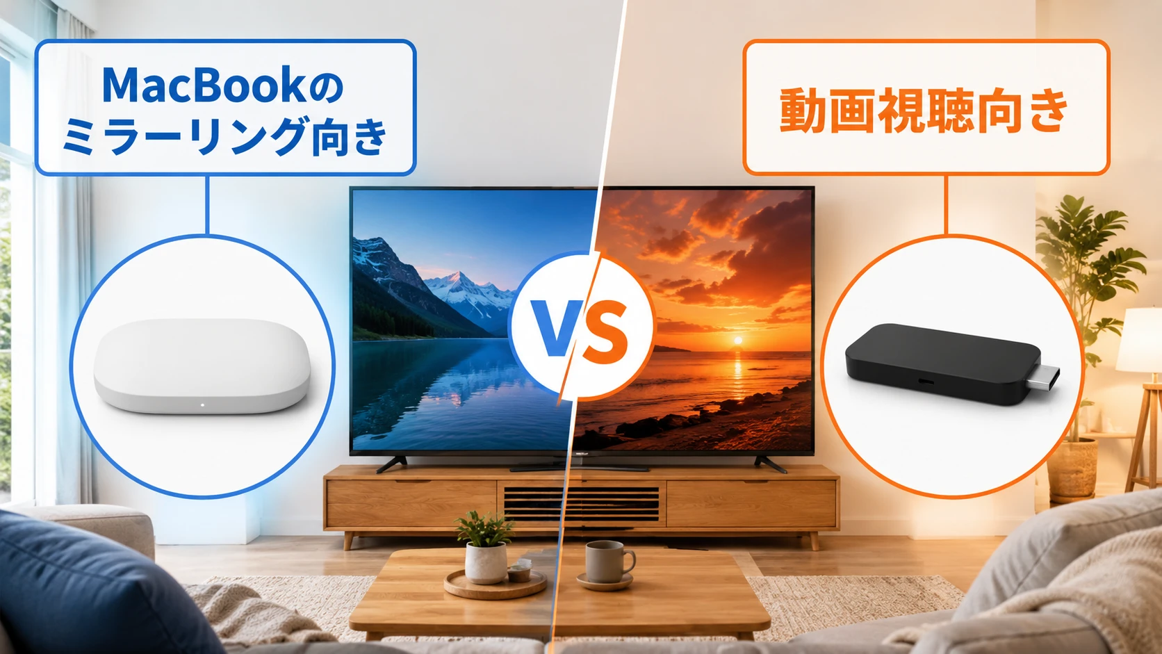 Google TV StreamerとFire TV Stickの違い