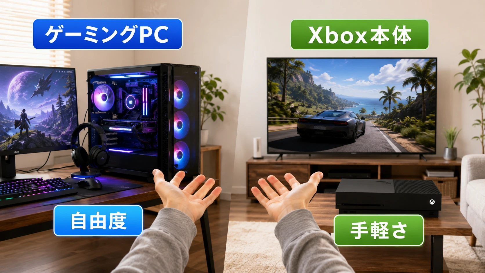 ゲーミングPC Xbox本体