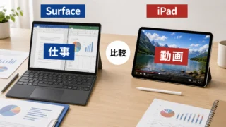 SurfaceとiPadはどっちがいい? 仕事、Office、動画で後悔しない選び方