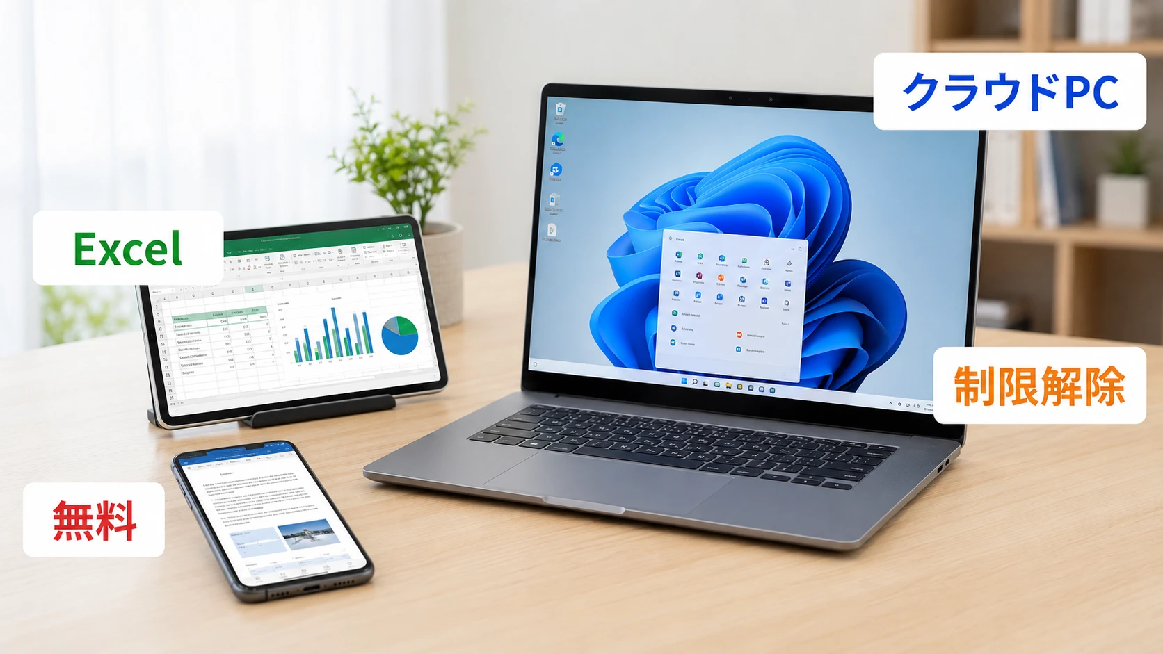 AndroidスマホとタブレットでExcelやOfficeを使う方法の比較