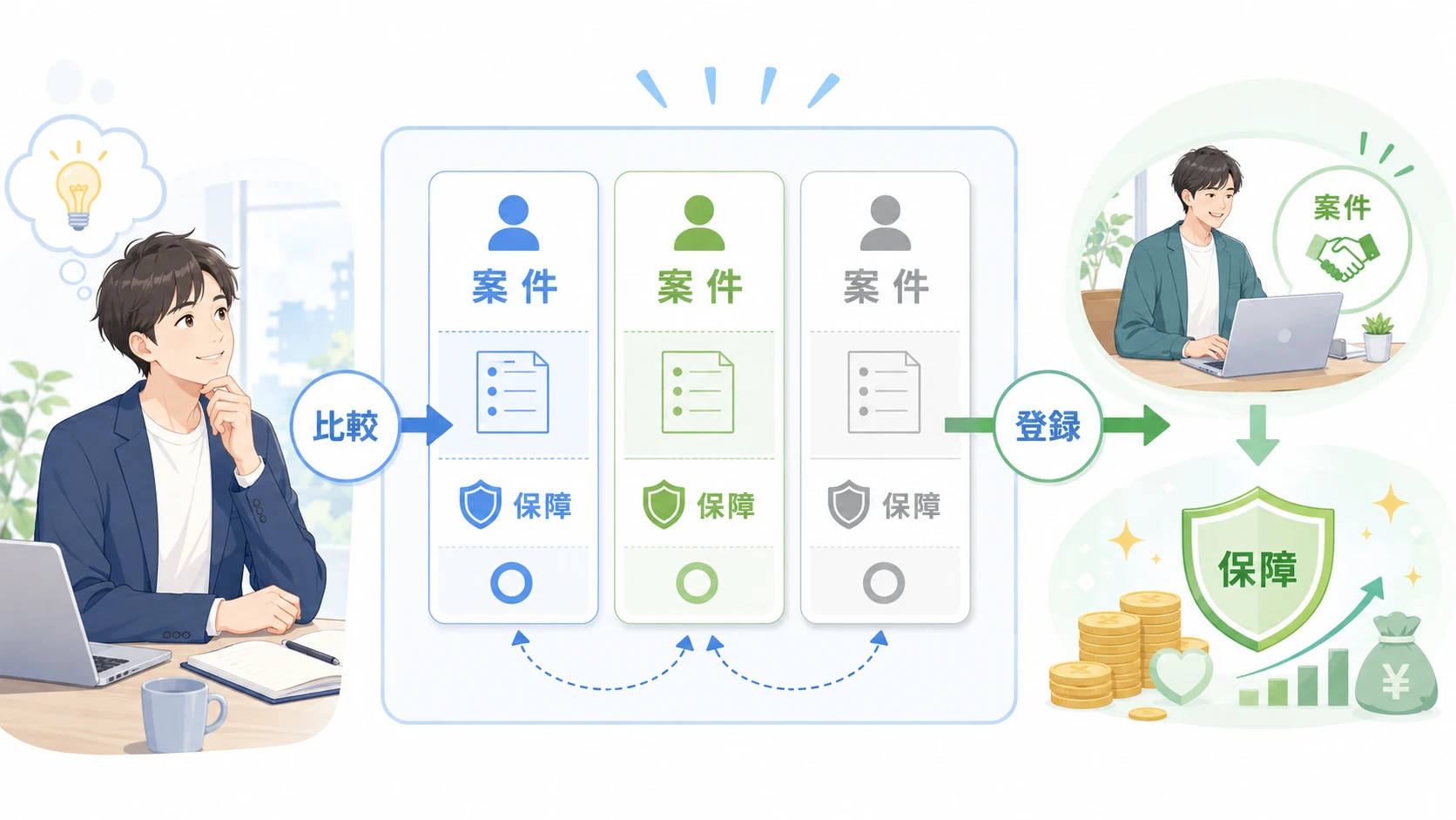 Midworksとフリーランスエンジニア向けエージェント比較