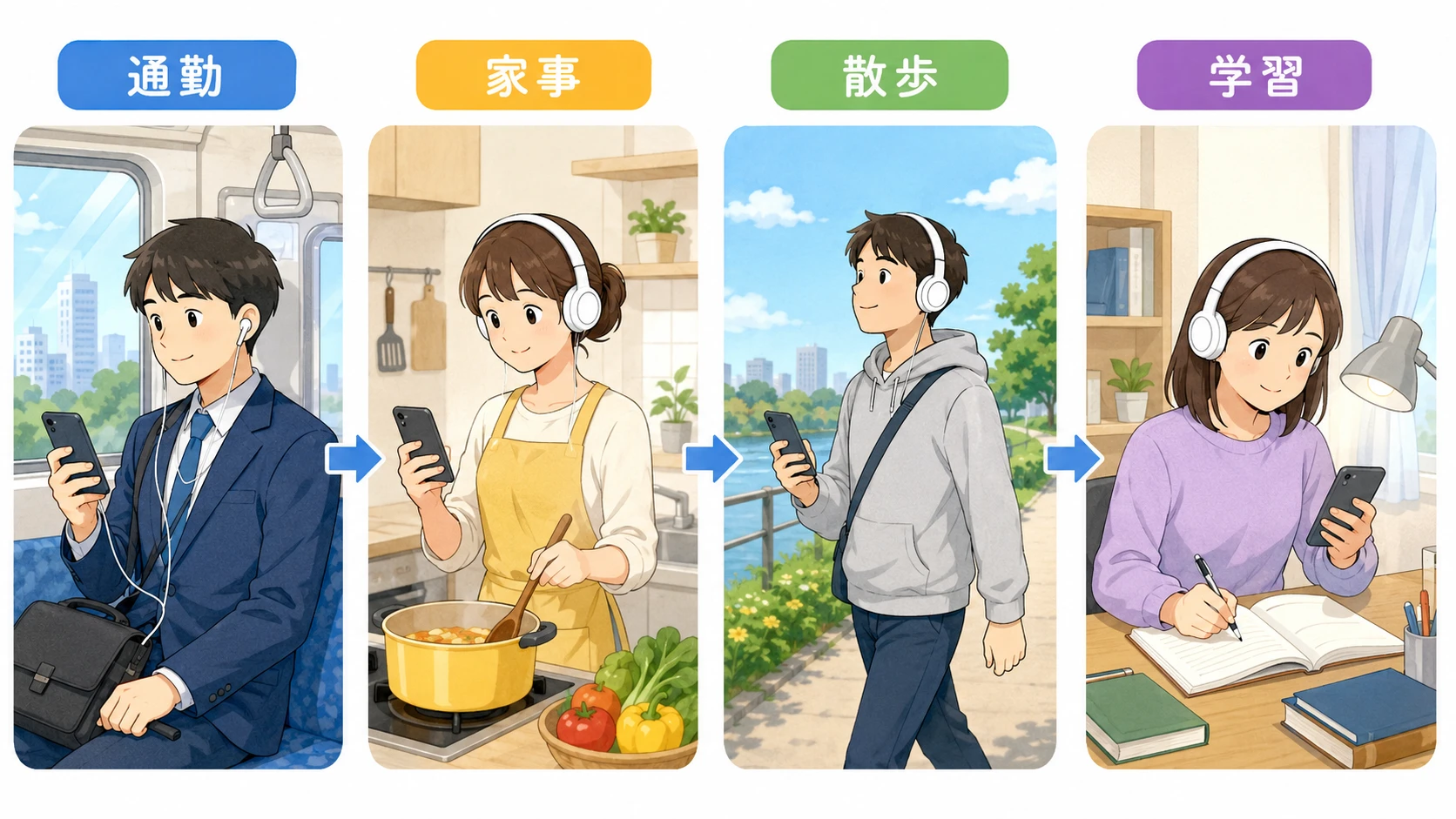 聴く読書の使い方