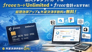 法人クレジットカード選びで迷ったらfreeeカード Unlimitedがおすすめな理由｜freee会計と一緒に使うと経理が一気にラクになる