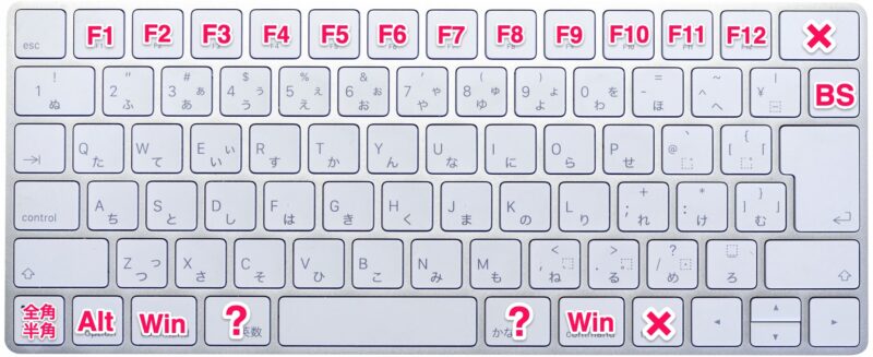 Magic Keyboard(マジックキーボード)をWindows PCで使う