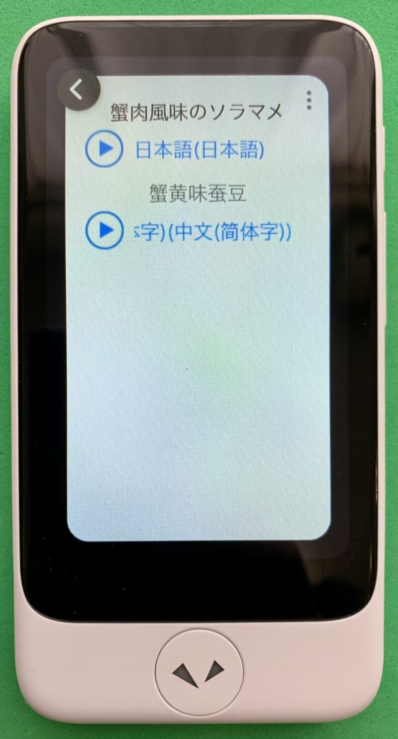 カメラ翻訳