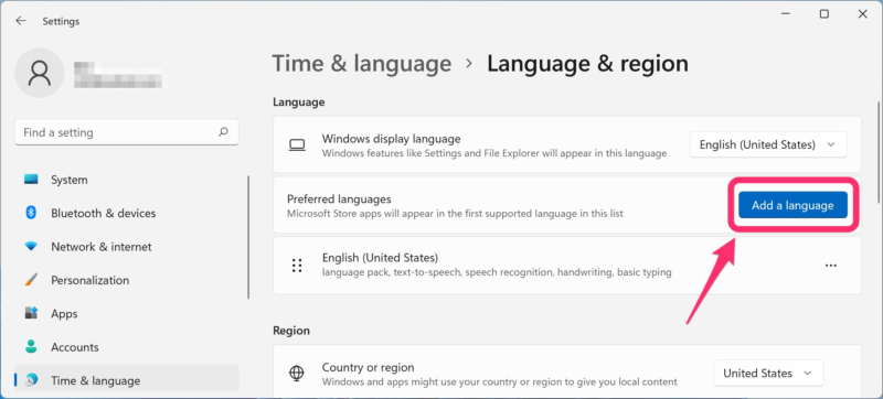 Add a language