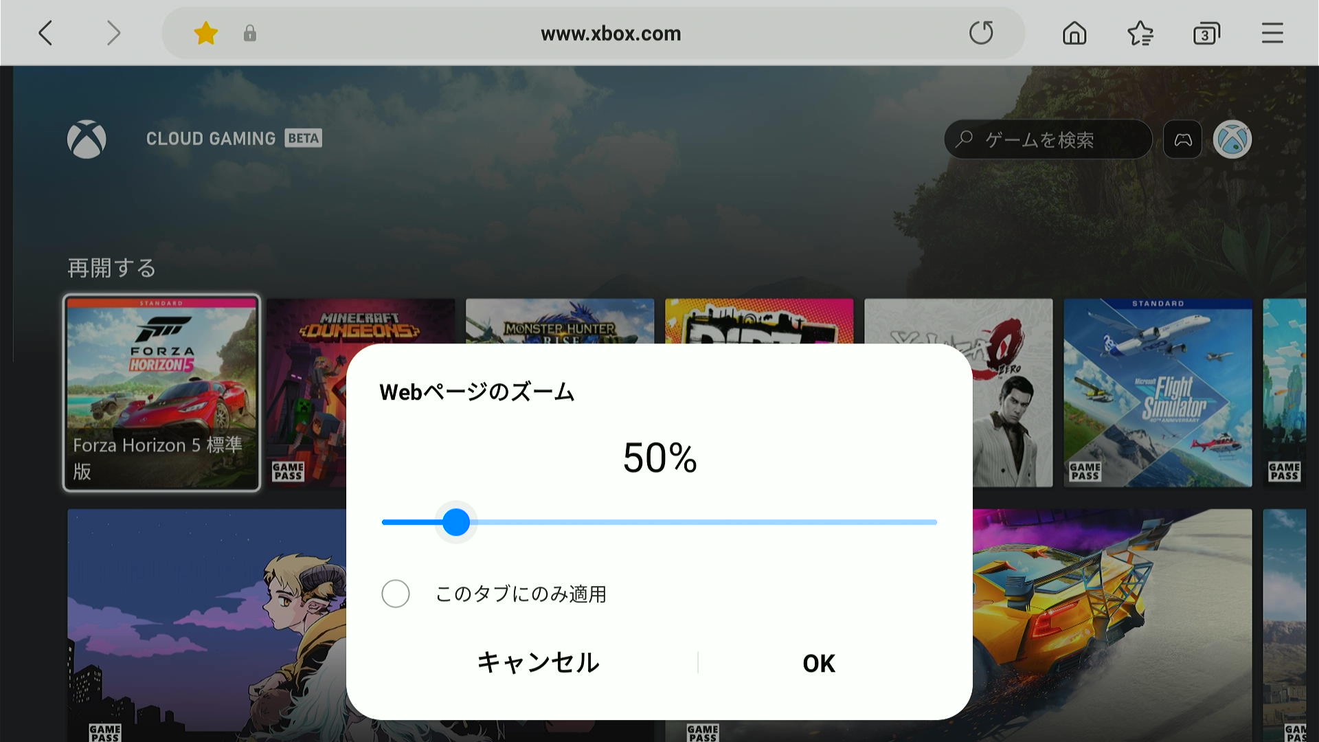 ズーム